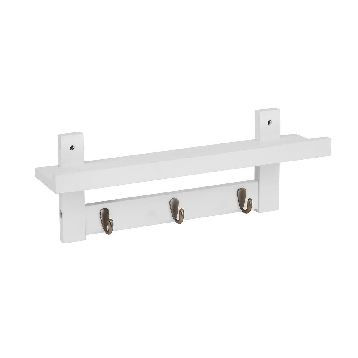 Estante Blanco Bambú 49 x 12 x 18 cm
