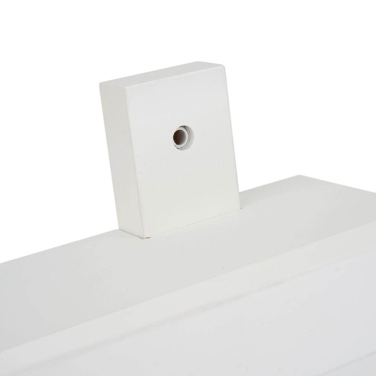 Estante Blanco Bambú 49 x 12 x 18 cm