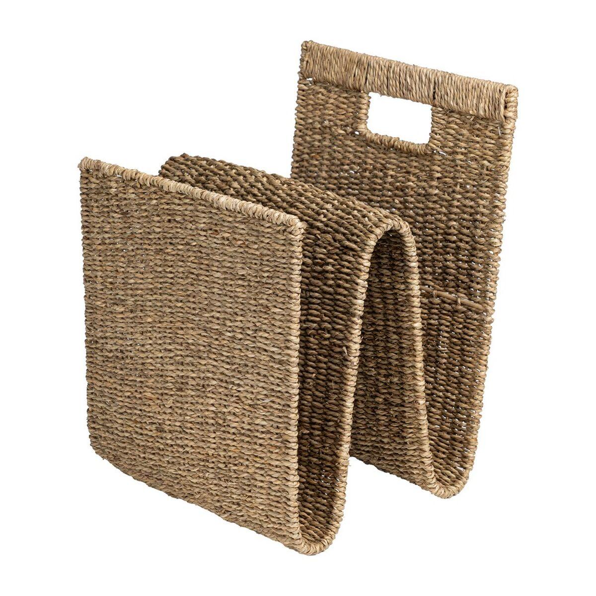 Revistero Natural Hierro Algas marinas 30 x 30 x 40 cm