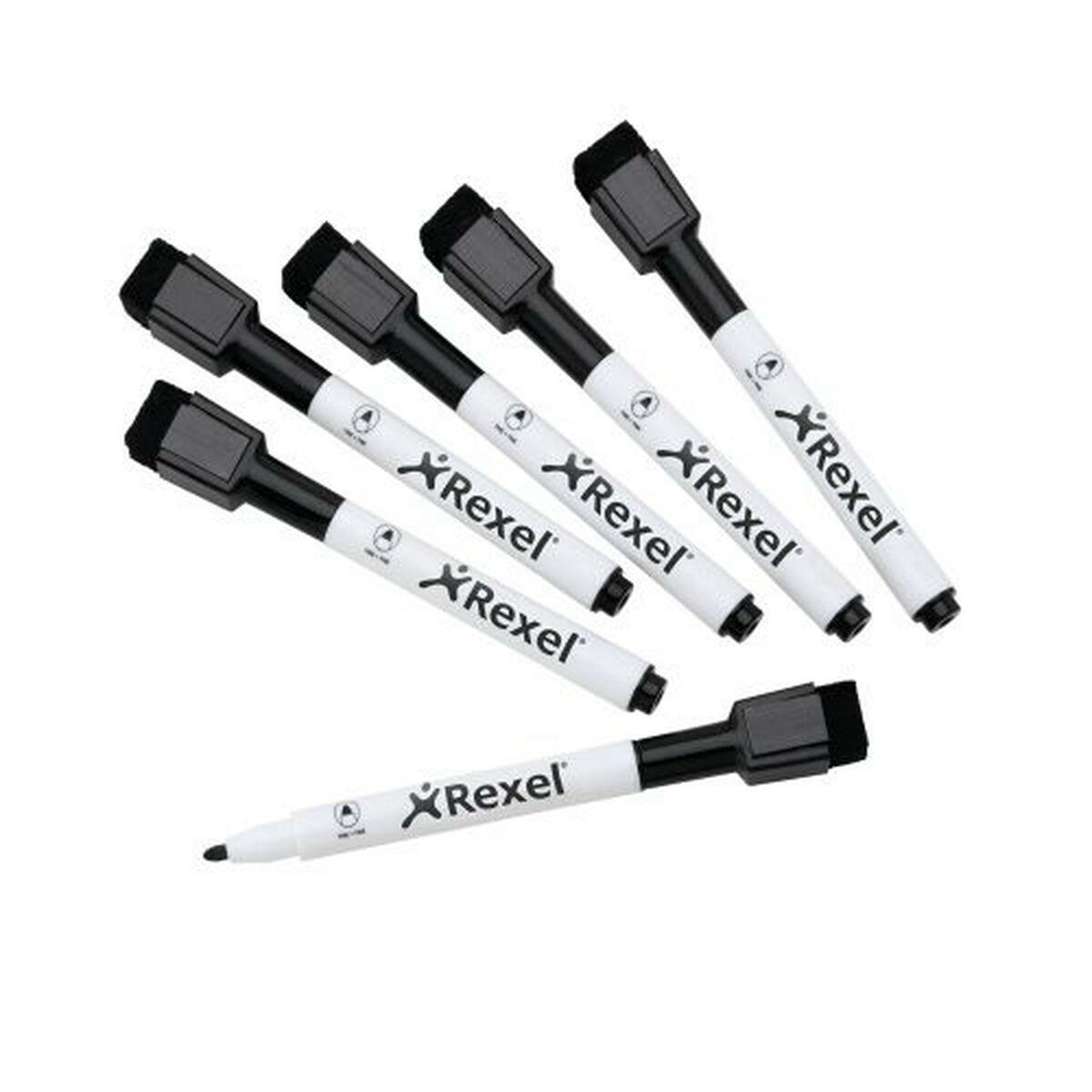 Rotulador para Pizarra Nobo Negro 6 Unidades (6 Unidades)