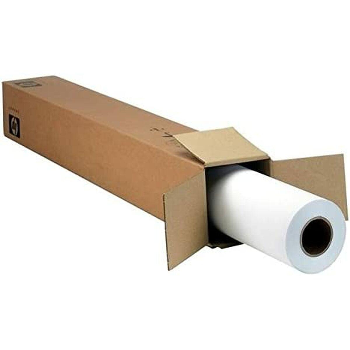 Papel Continuo para Impresoras HP Inkjet Blanco Satinado Inkjet Papel Fotográfico Brillante