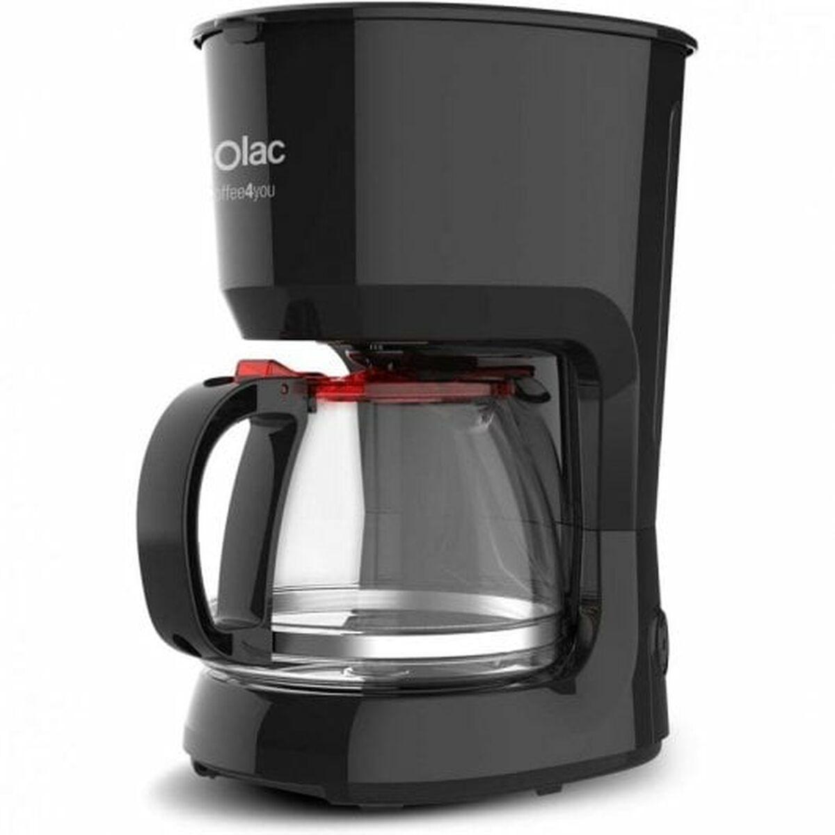 Cafetera de Goteo Solac Negro 750 W 1,25 L