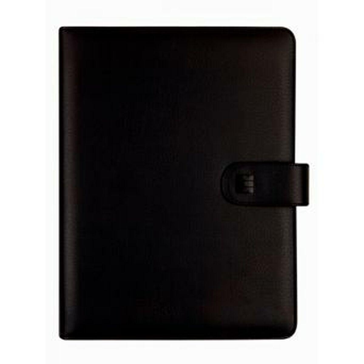Agenda Finocam OPEN TROYA 4000 Negro A4 21 x 29,7 cm 2025