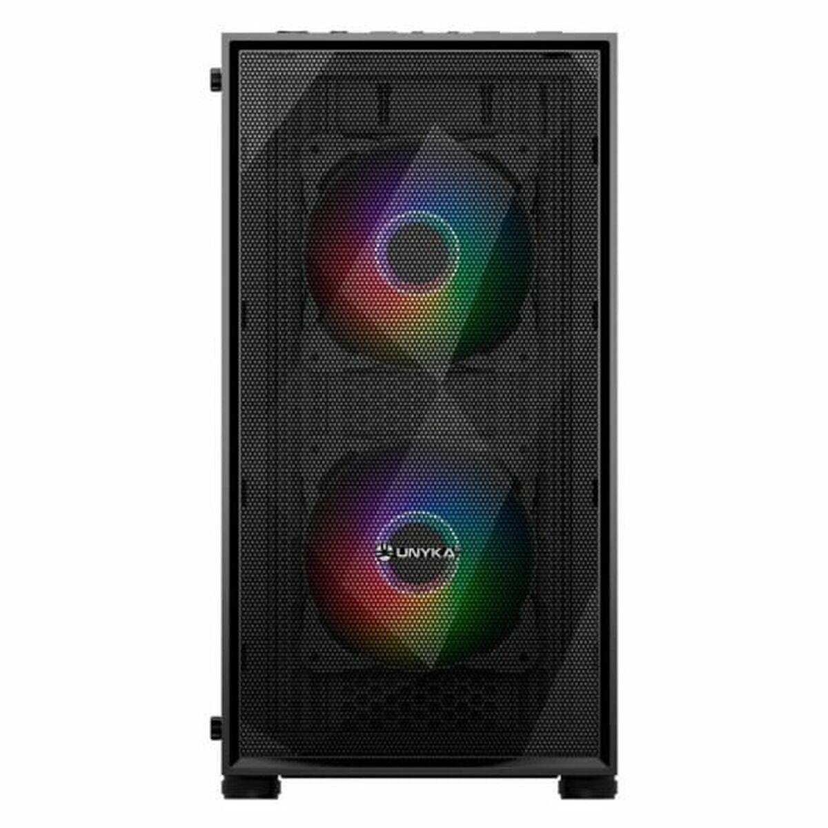 Caja Semitorre ATX Unykach Mir B200 Negro