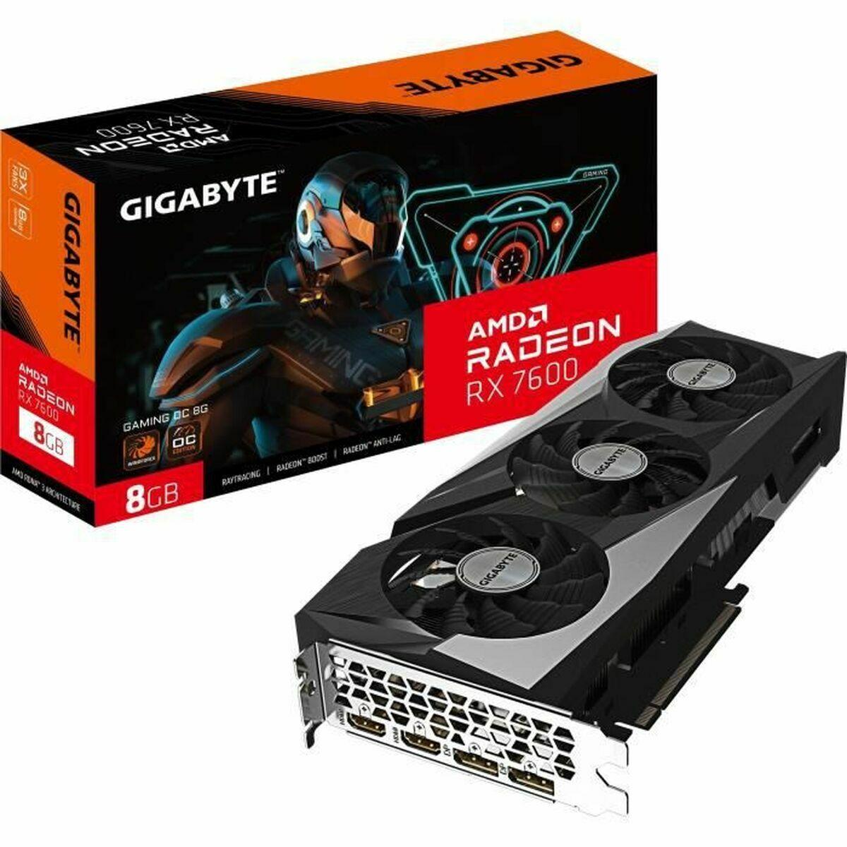 Tarjeta Gráfica Gigabyte GV-R76GAMING OC-8GD 8 GB GDDR6