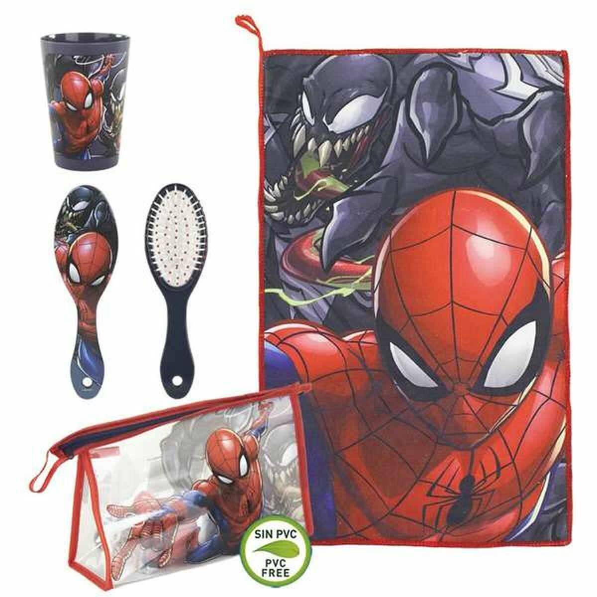 Set de Viaje Spider-Man Rojo