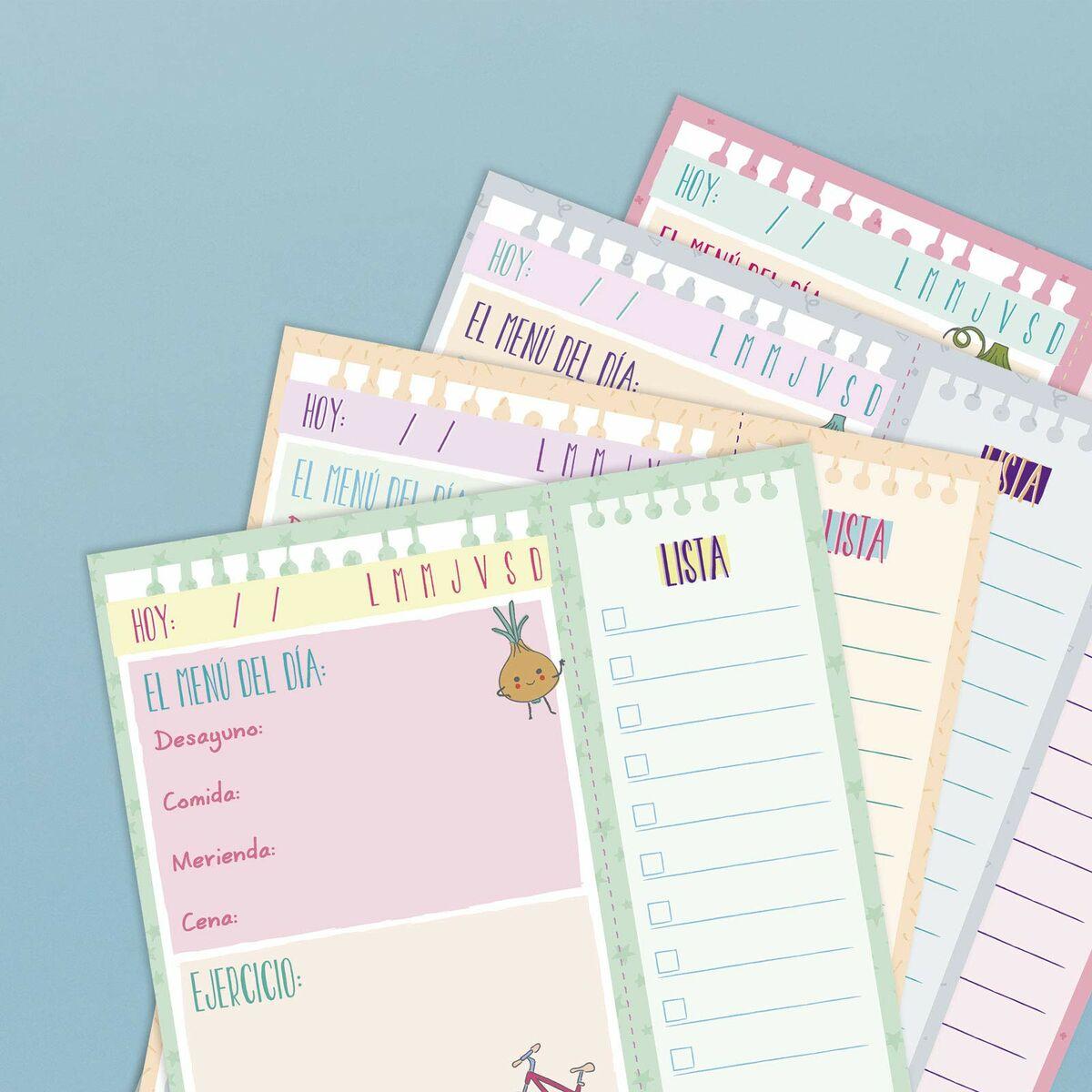 Planificador Diario Finocam TALKUAL 14,8 x 21 cm Blanco