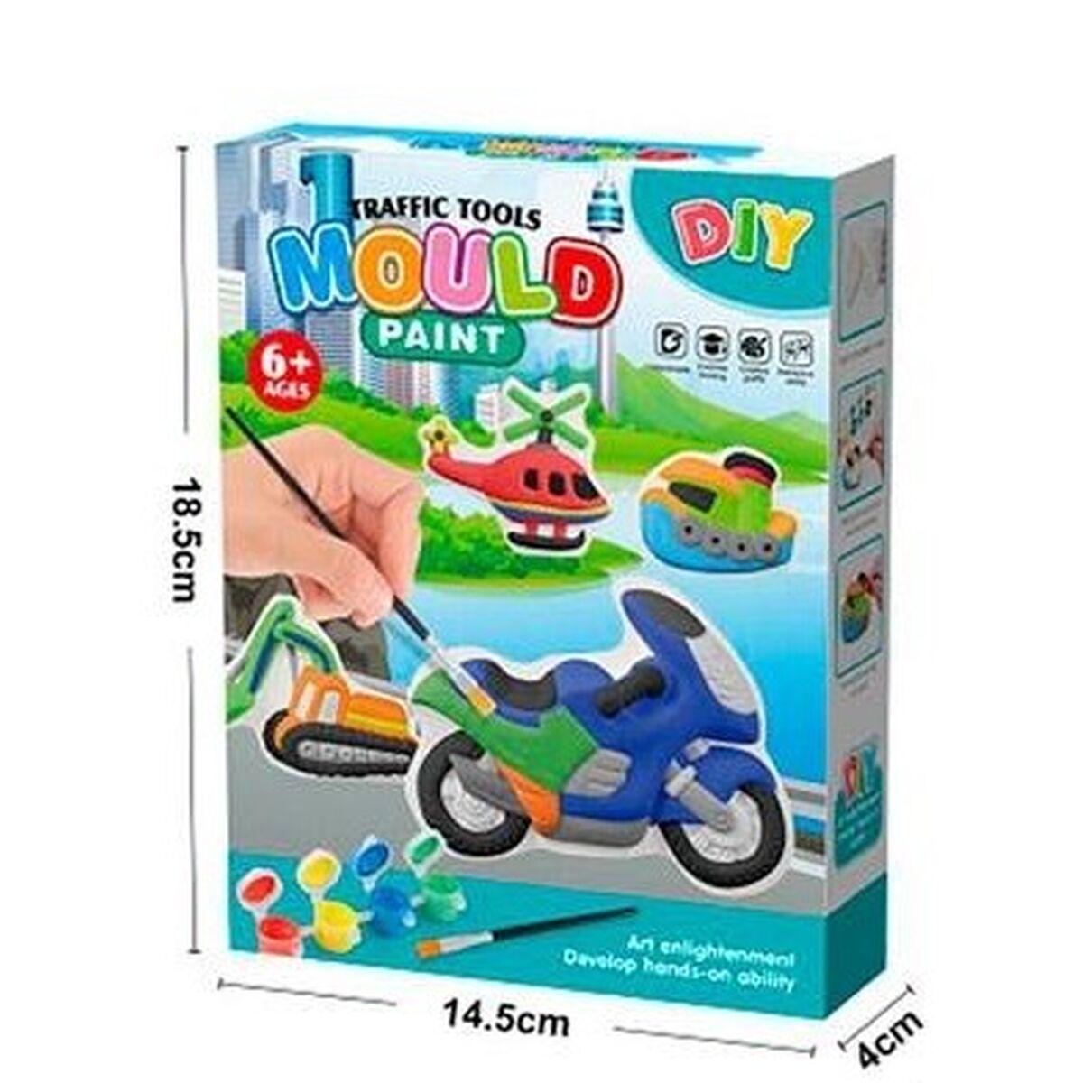 Set de pintura Roymart Multicolor Vehículos