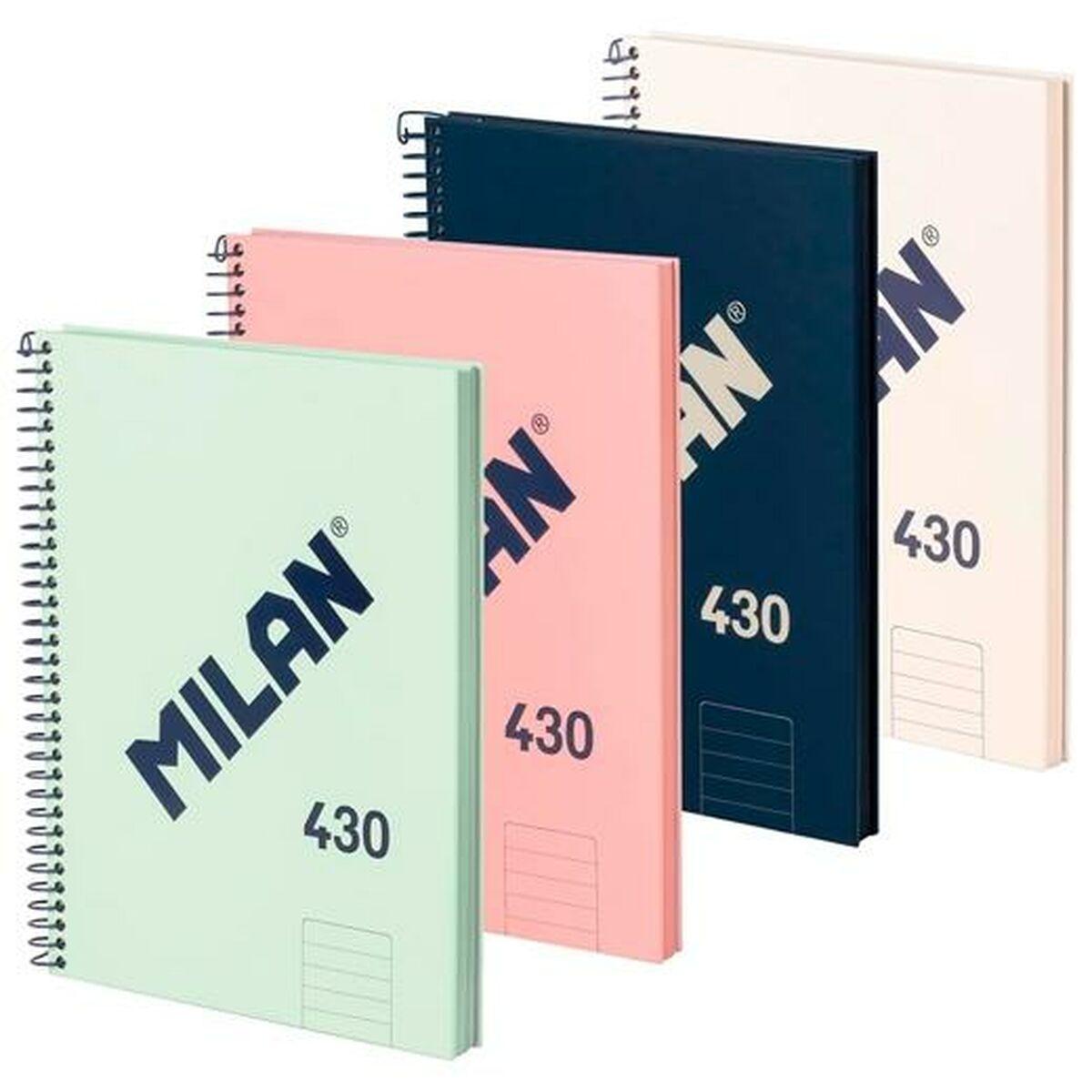 Libreta de Anillas Milan Multicolor A4 80 Hojas