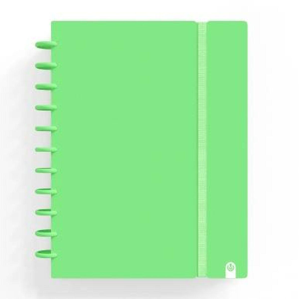 Libreta de Anillas Carchivo INGENIOX Verde A4 100 Hojas (10 Unidades)