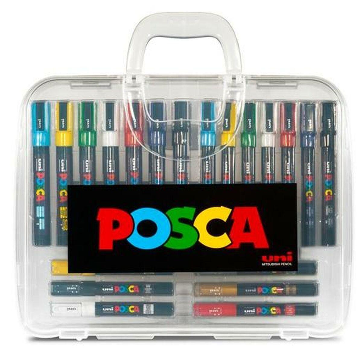 Set de Rotuladores POSCA Multicolor (6 Unidades)