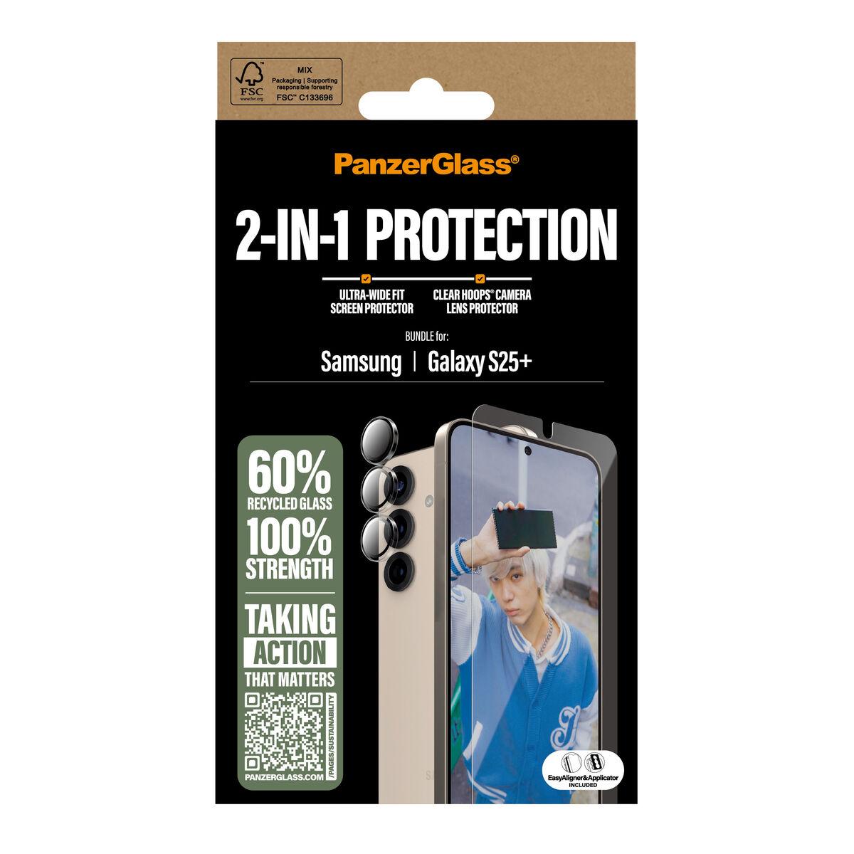Protector de Pantalla para Móvil PanzerGlass Galaxy S25 Plus