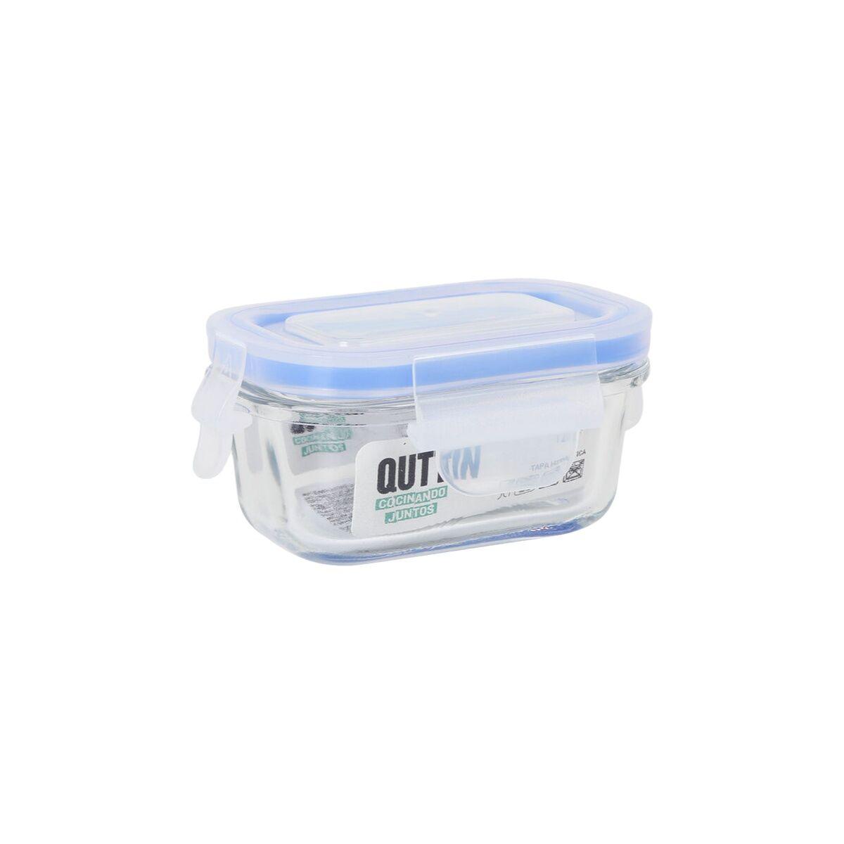 Fiambrera Inde Quttin Rectangular 120 ml 11 x 8 x 5,1 cm (24 Unidades)