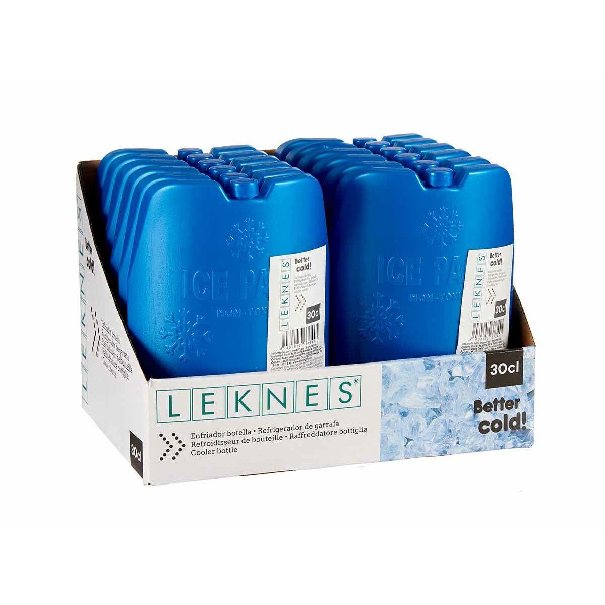 Enfriador de Botellas Leknes TK22300 Azul Polietileno 300 ml 12 x 17 x 4,5 cm (12 Unidades)
