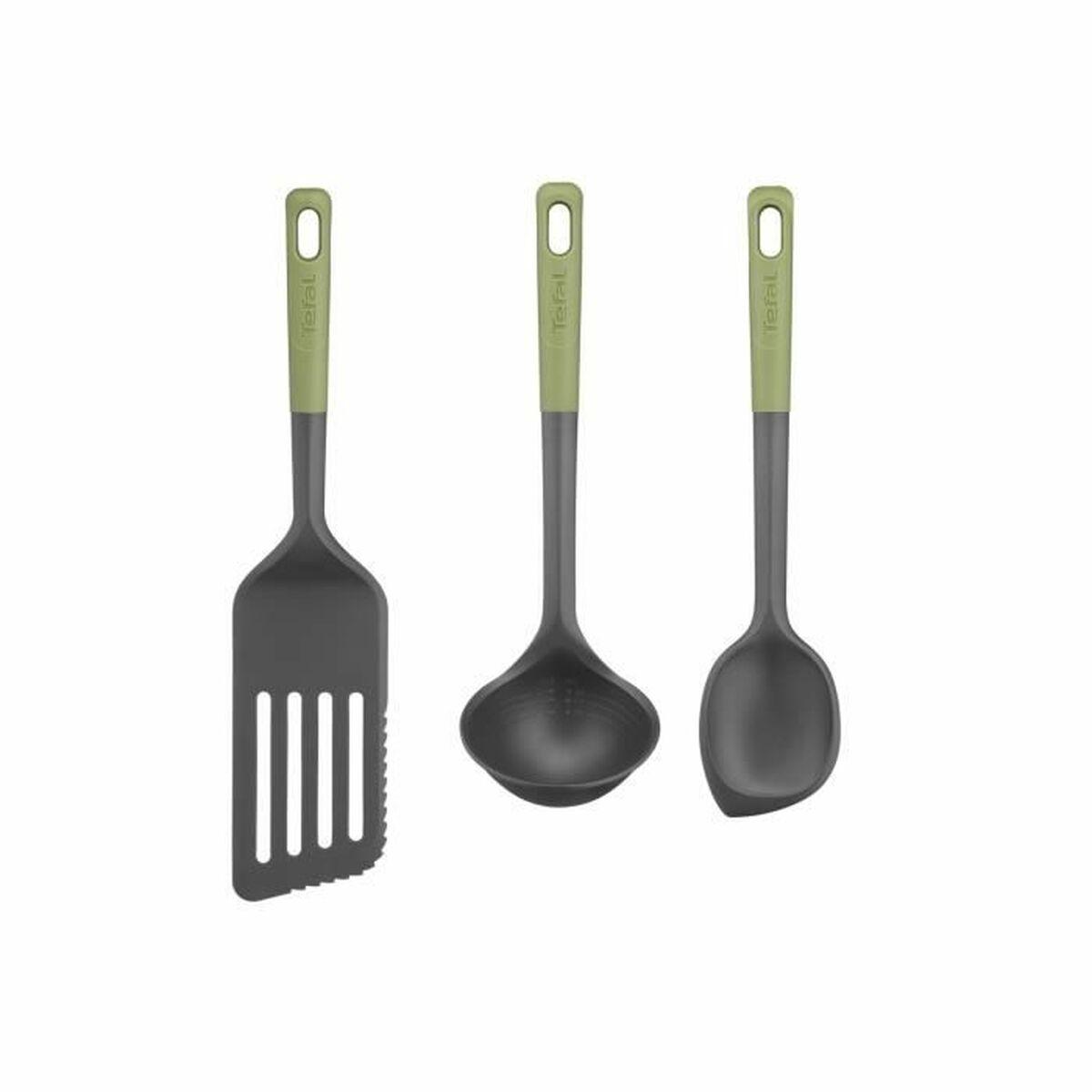 Set de Utensilios para Cocina Tefal K279S304 Negro 3 Piezas