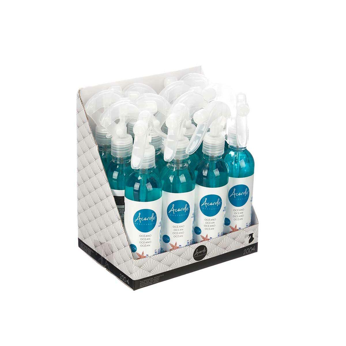 Ambientador Acorde 4-D-AR Océano 200 ml (12 Unidades)