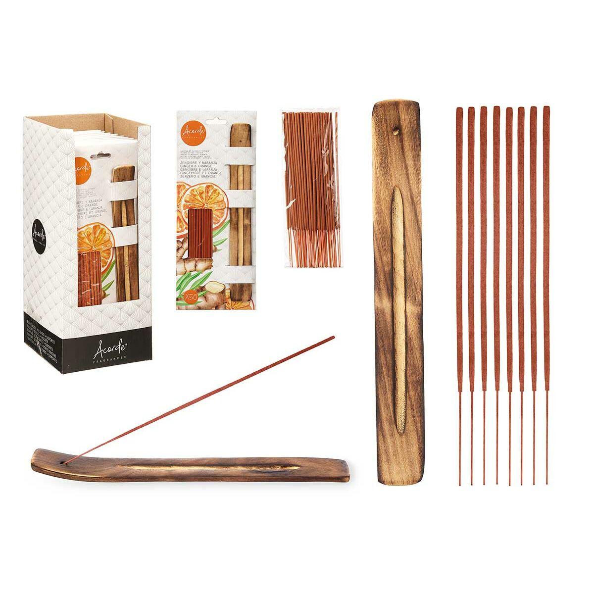 Set de incienso Acorde F-704 Naranja (12 Unidades)