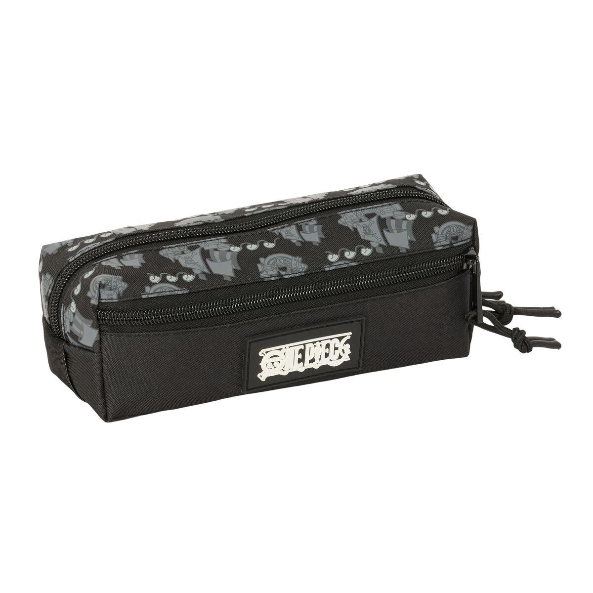 Portatodo One Piece Pirates Negro 22 x 8,5 x 6 cm