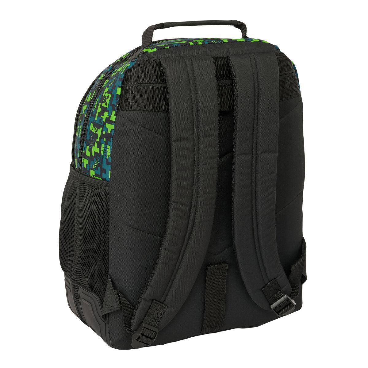 Mochila Escolar Minecraft Tnt Multicolor 32 x 42 x 15 cm