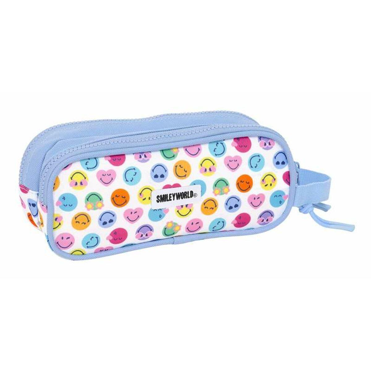 Portatodo Doble Smiley Joyful 21 x 8 x 6 cm