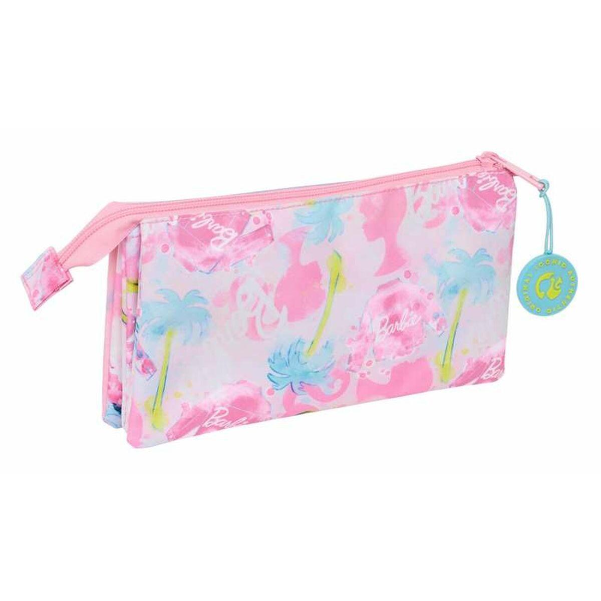 Portatodo Triple Barbie Painterly 22 x 12 x 3 cm