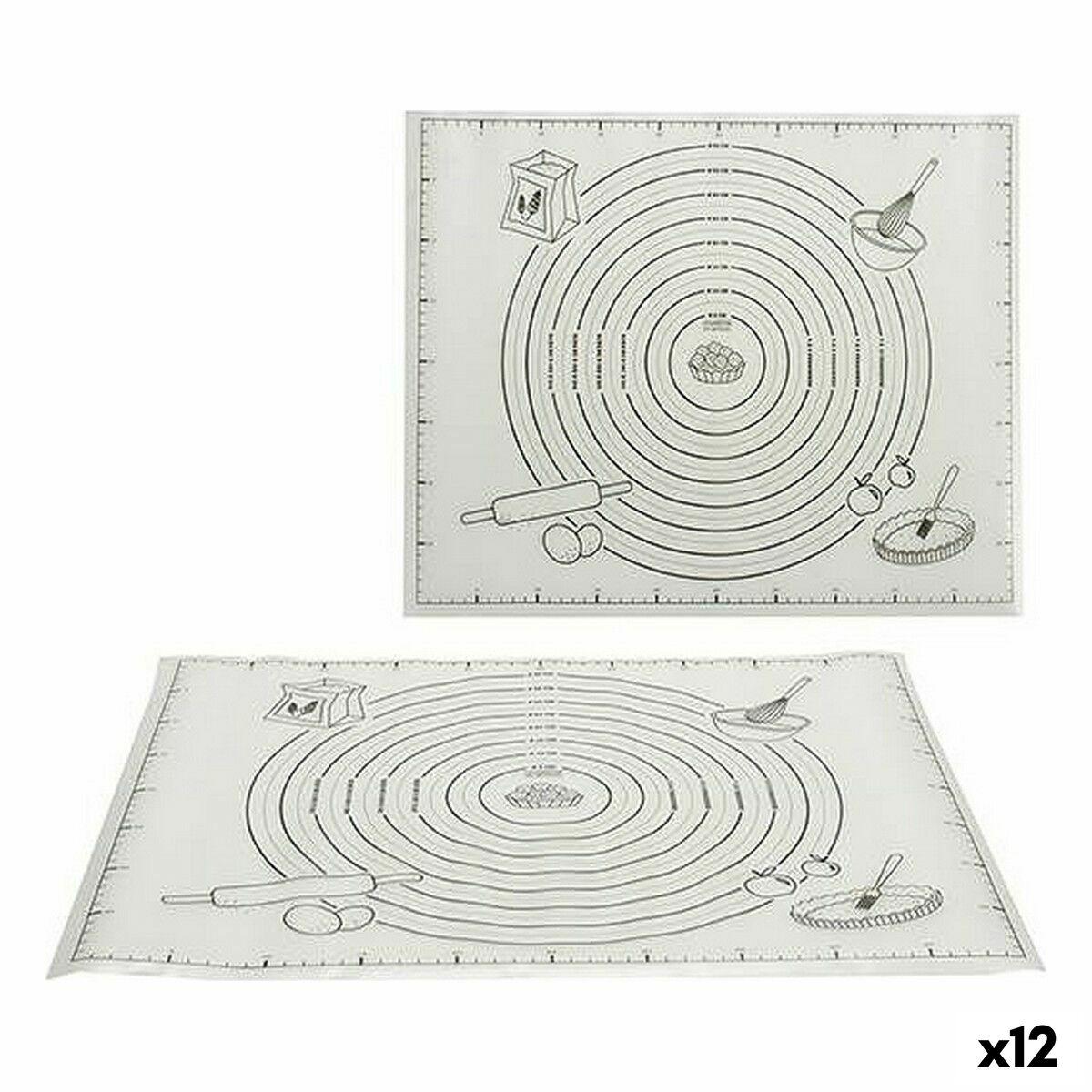 Tapete para hornear Kinvara 55025 Goma Eva 50 x 40 cm (12 Unidades)