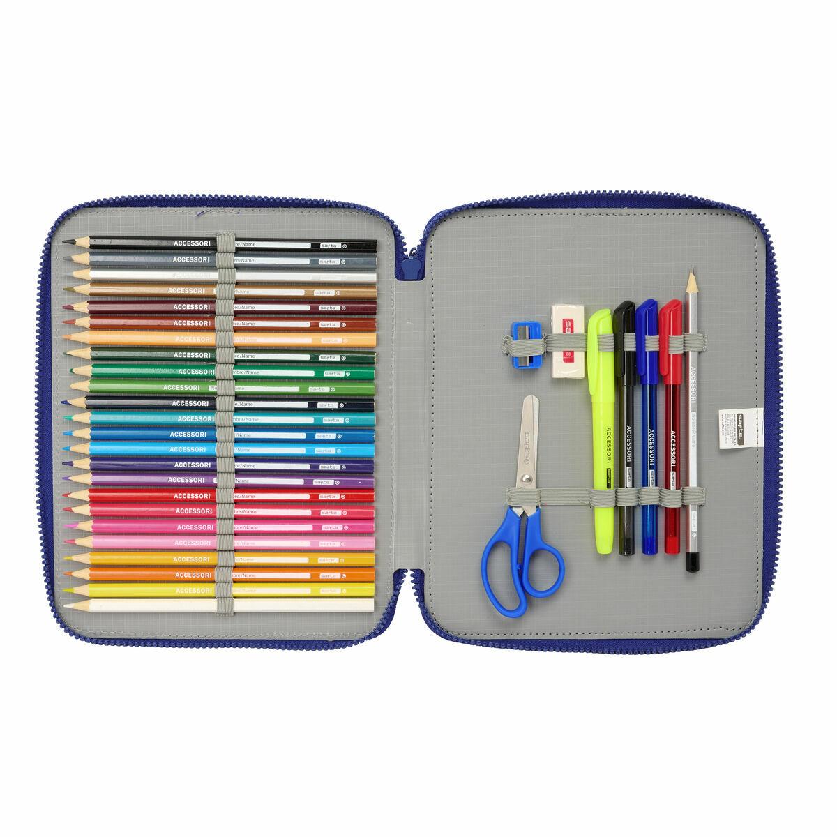Plumier Doble F.C. Barcelona 19.5 x 24.8 x 4.5 cm
