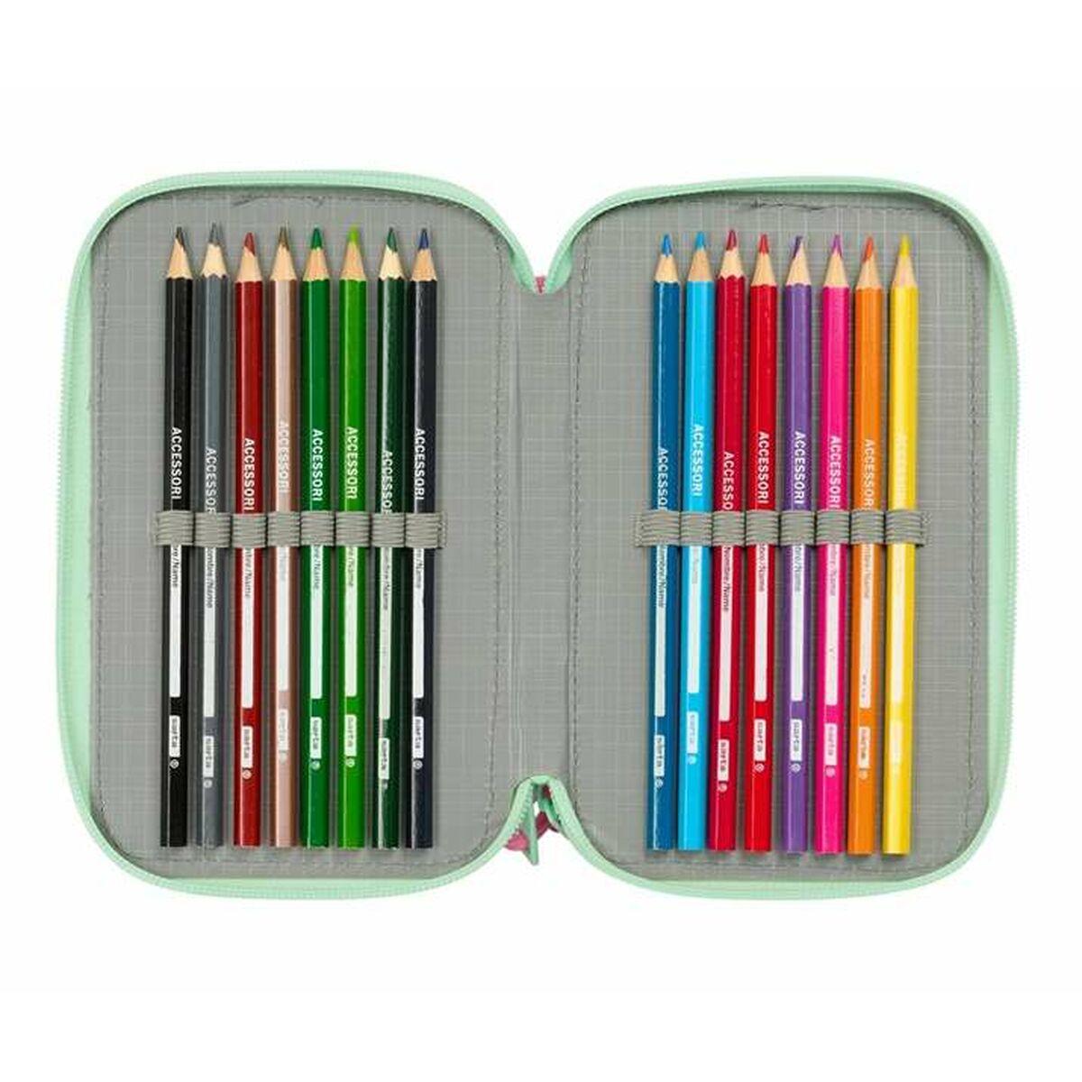 Plumier Triple Disney Bloom 12,5 x 19,5 x 5,5 cm