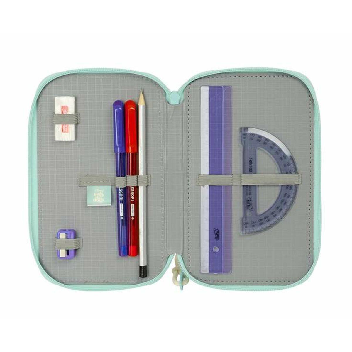 Plumier Triple Safta Cats & Dogs 12,5 x 19,5 x 5,5 cm
