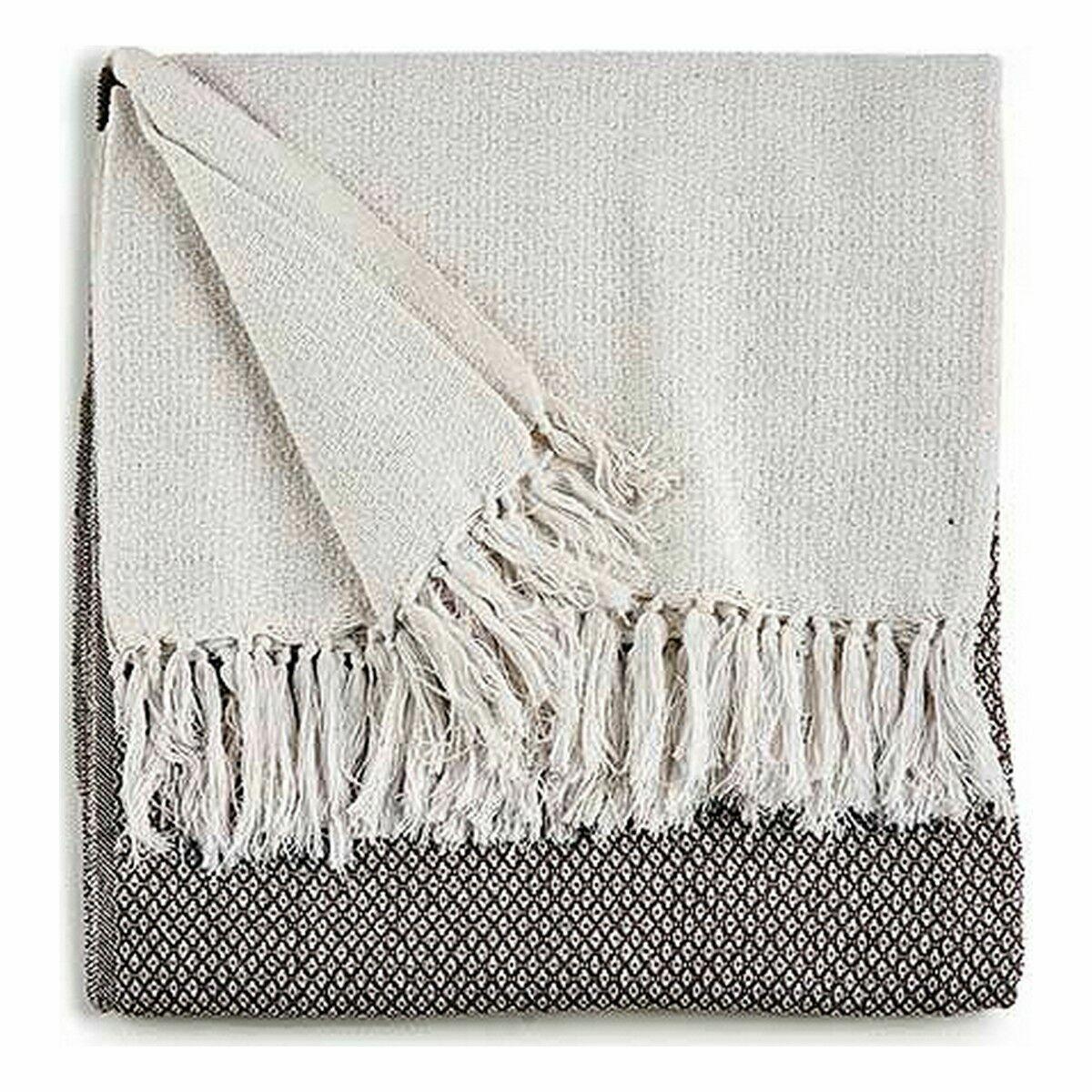 Cubre sofá ITEM NO.28 PLAIDS Marrón Gris Natural 180 x 240 cm Puntos (9 Unidades)