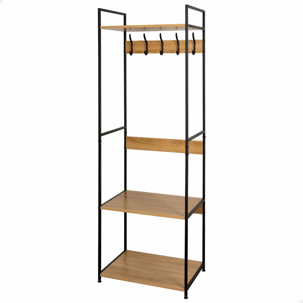 Perchero con Balda Max Home Acero Melamina Aglomerado Minimalista 60 x 175 x 40 cm