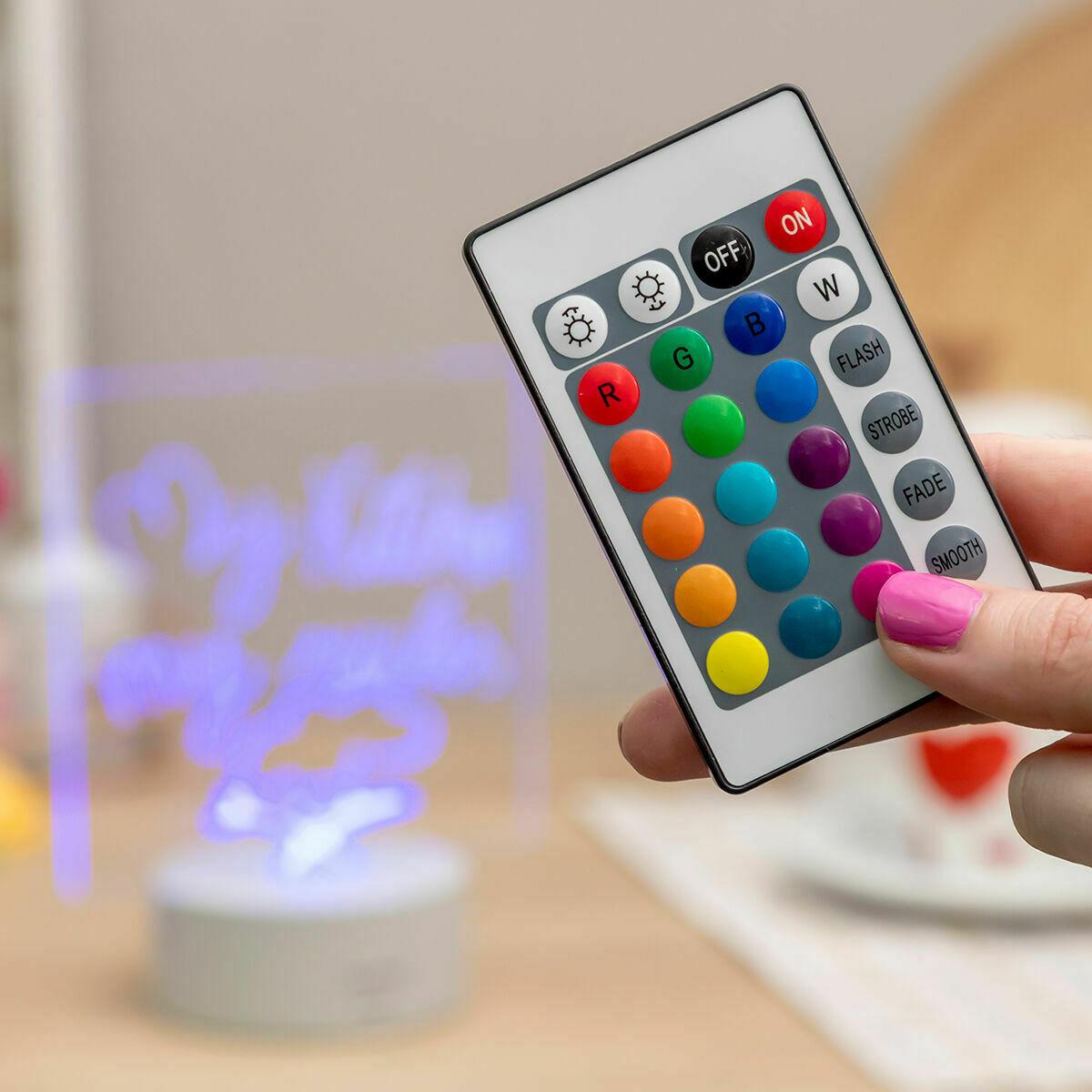 Tablero de Notas y Mensajes LED InnovaGoods Gris (Reacondicionado A)