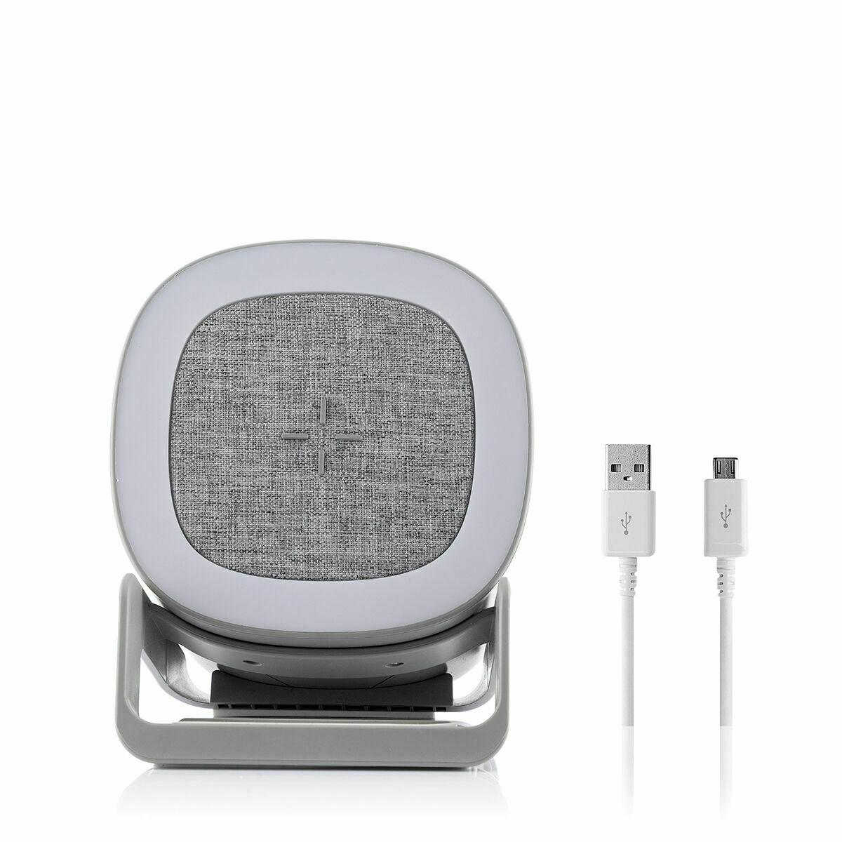 Altavoz Cargador Inalámbrico con LED InnovaGoods 4 IN 1 SPEAKER (Reacondicionado A)