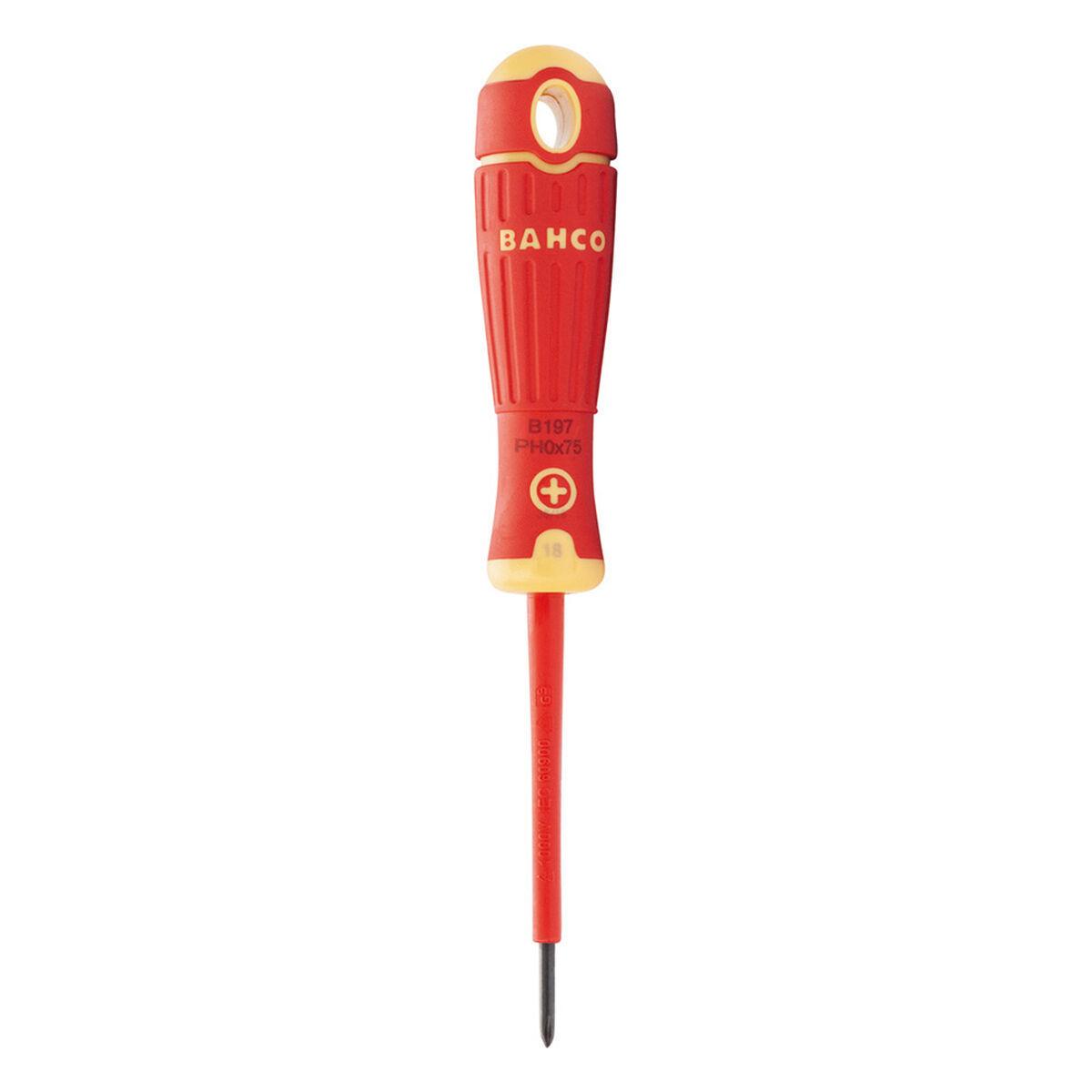 Destornillador de electricista Bahco Bahcofit Phillips PH2 100 mm