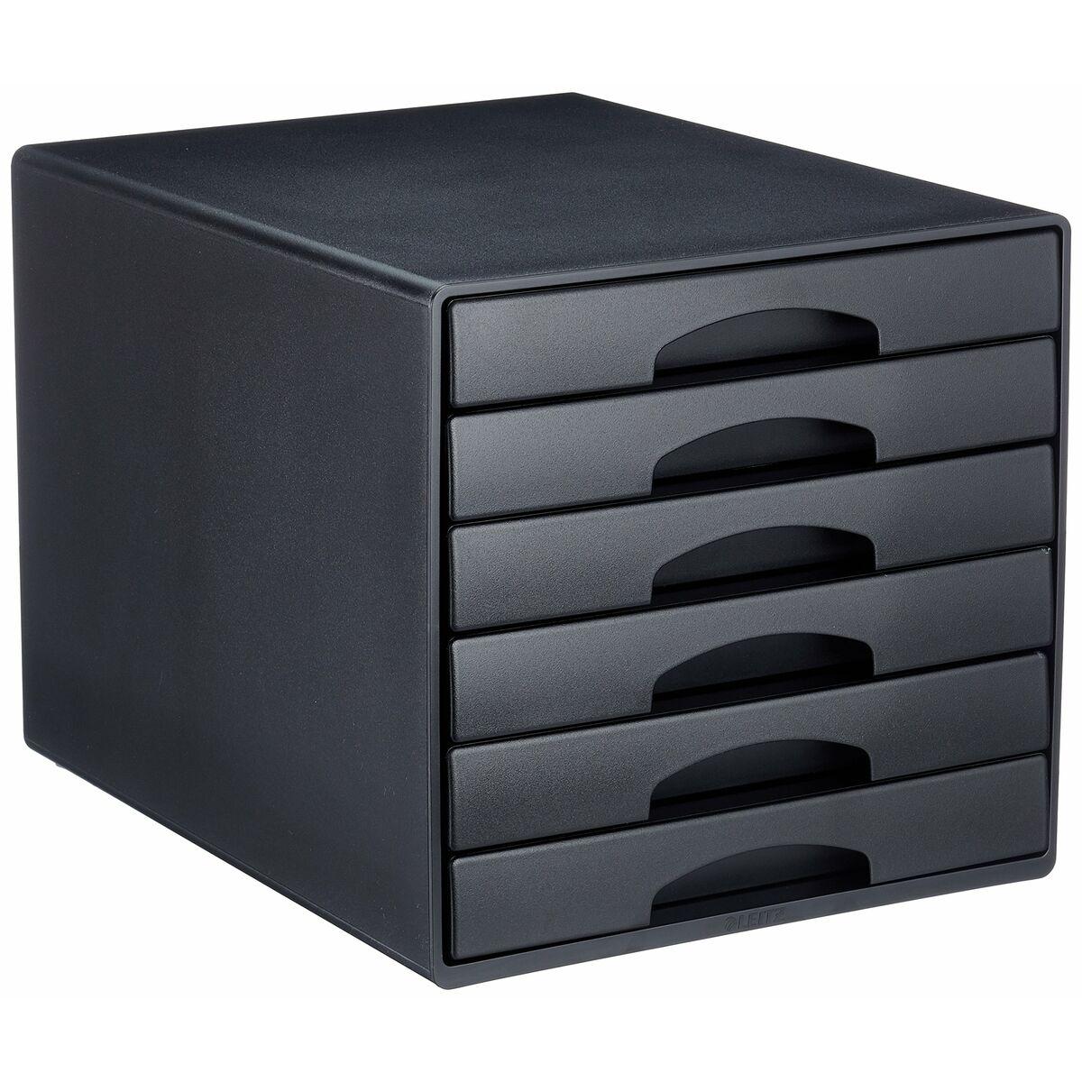 Cajón Archivador Leitz Buc de cajones Plus Negro