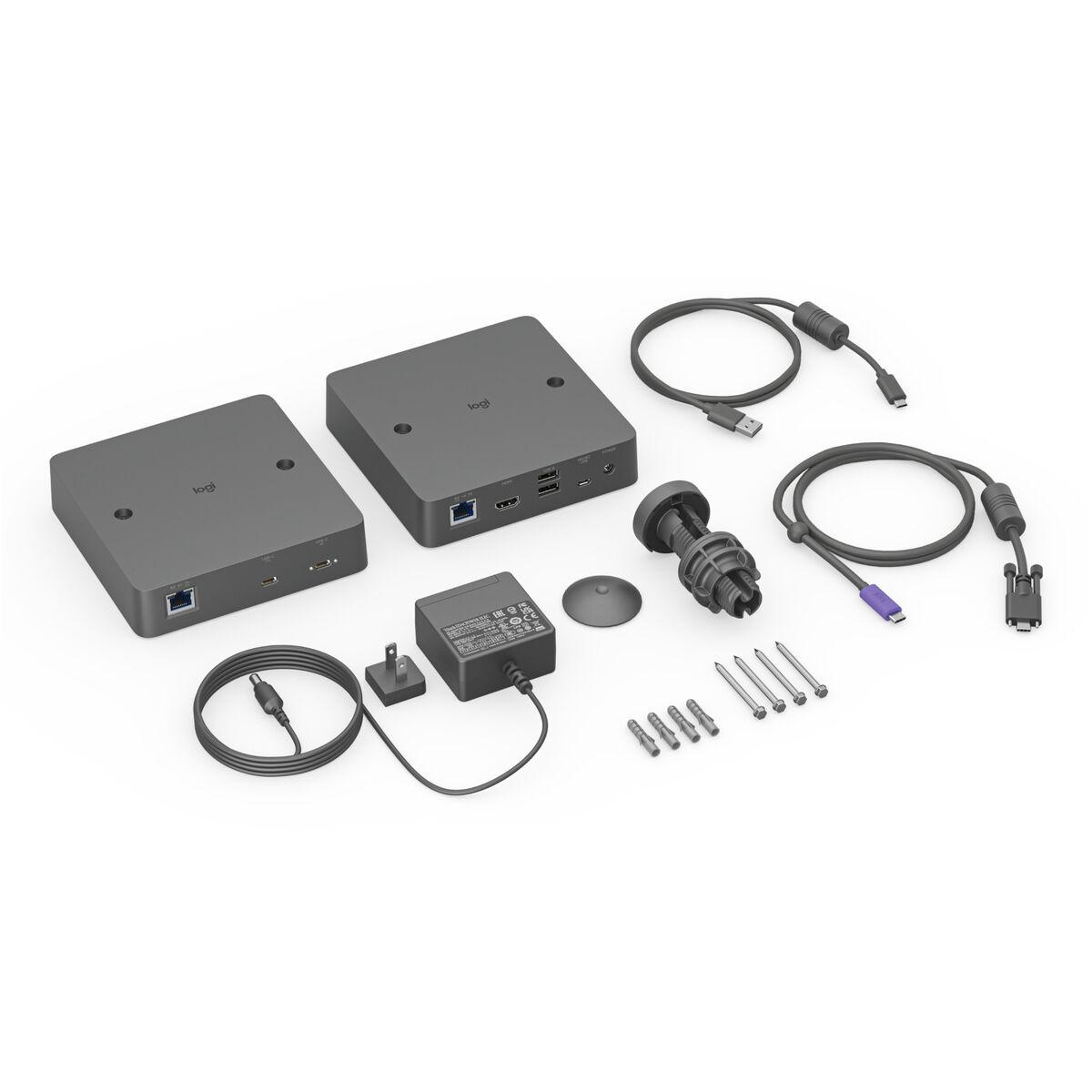 Hub USB Logitech 952-000199 Negro