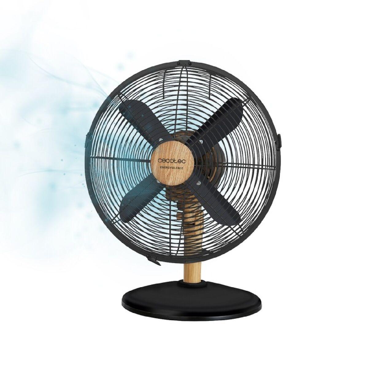 Ventilador de Sobremesa Cecotec EnergySilence 600 WoodDesk Negro 40 W