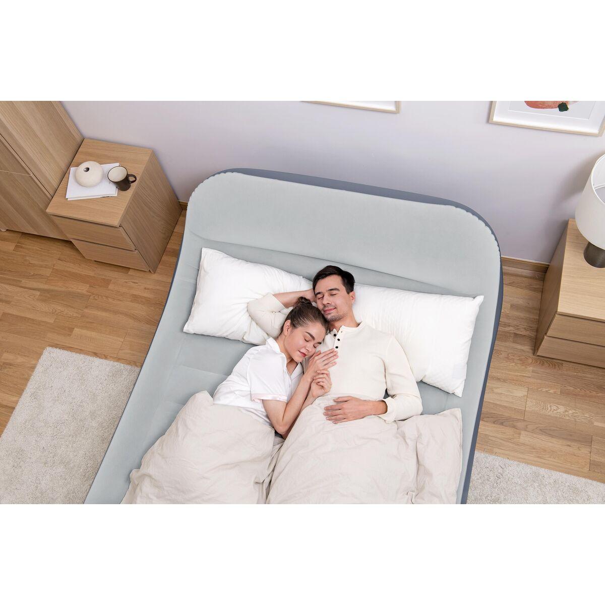 Bestway Cama Doble con Motor con Cabecero 226x152x84 cm Hinchable y Camping 67923