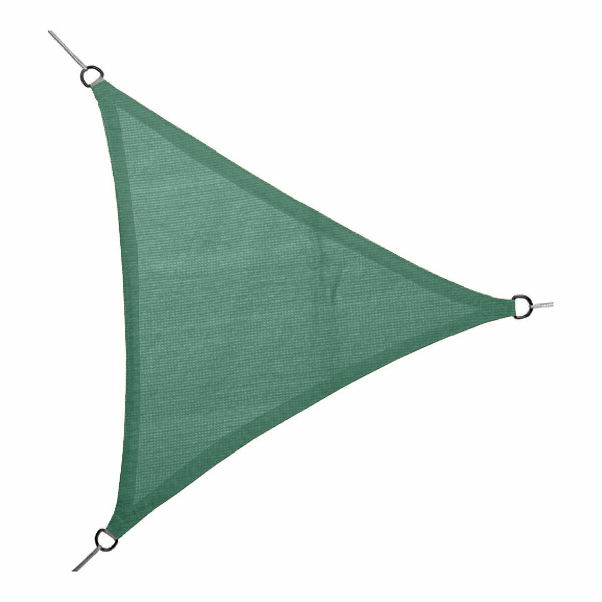Vela de sombra Faura Verde 3,6 x 3,6 x 3,6 m Triangular