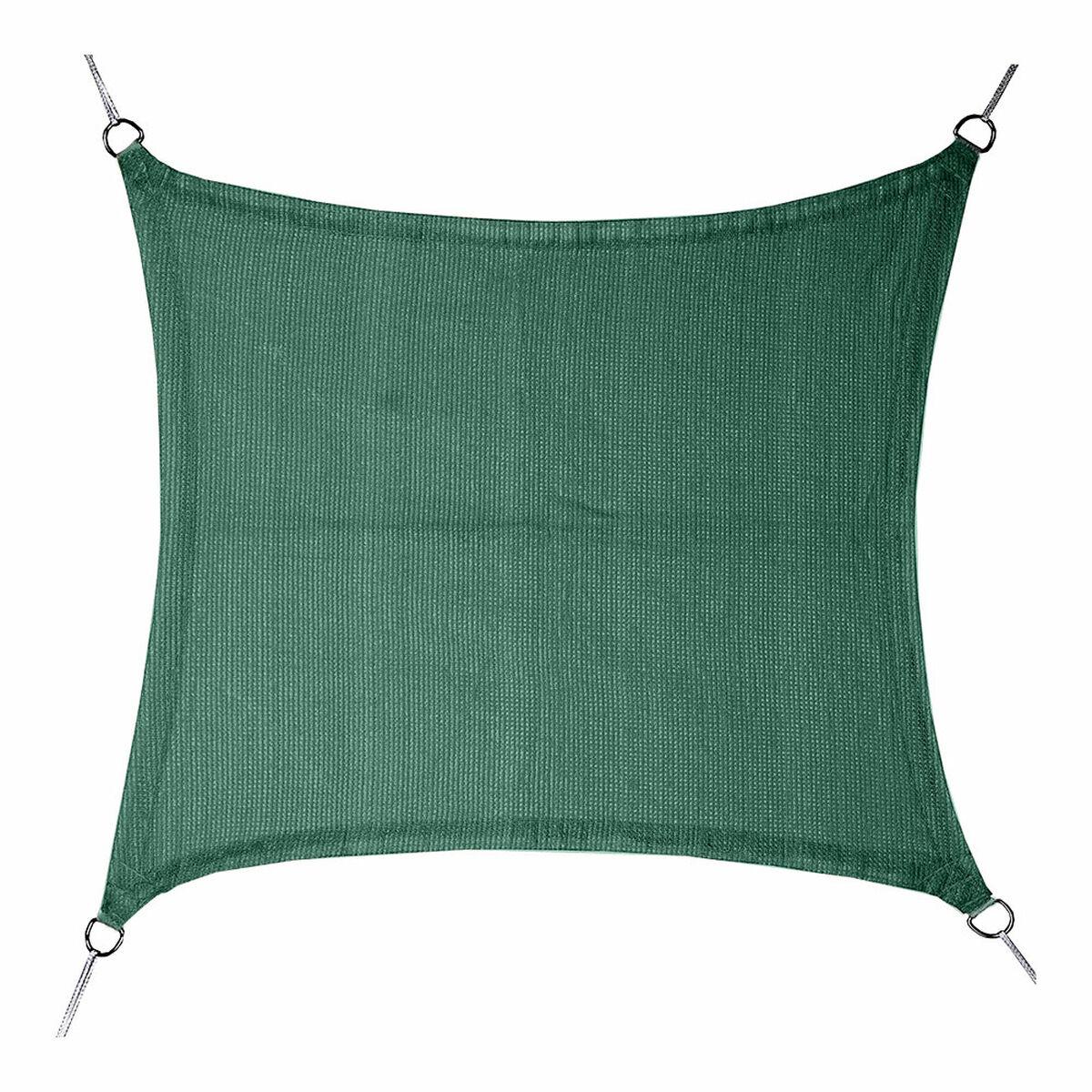Vela de sombra Faura Verde 5 x 5 m Cuadrado