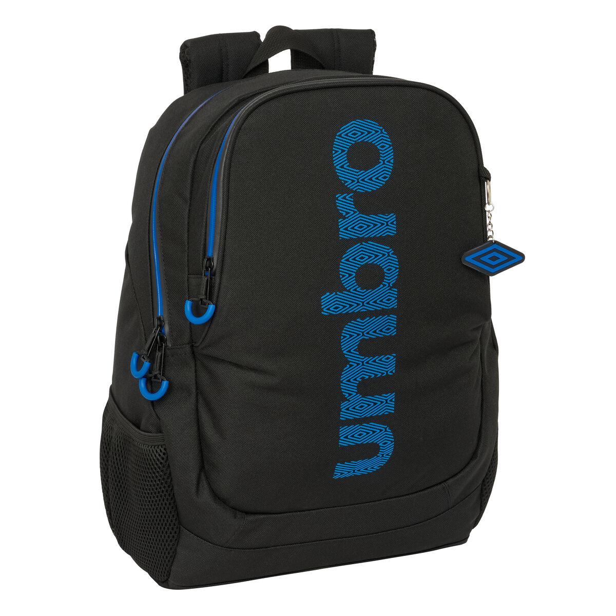 Mochila Escolar Kelme Jet black Negro 32 x 44 x 16 cm
