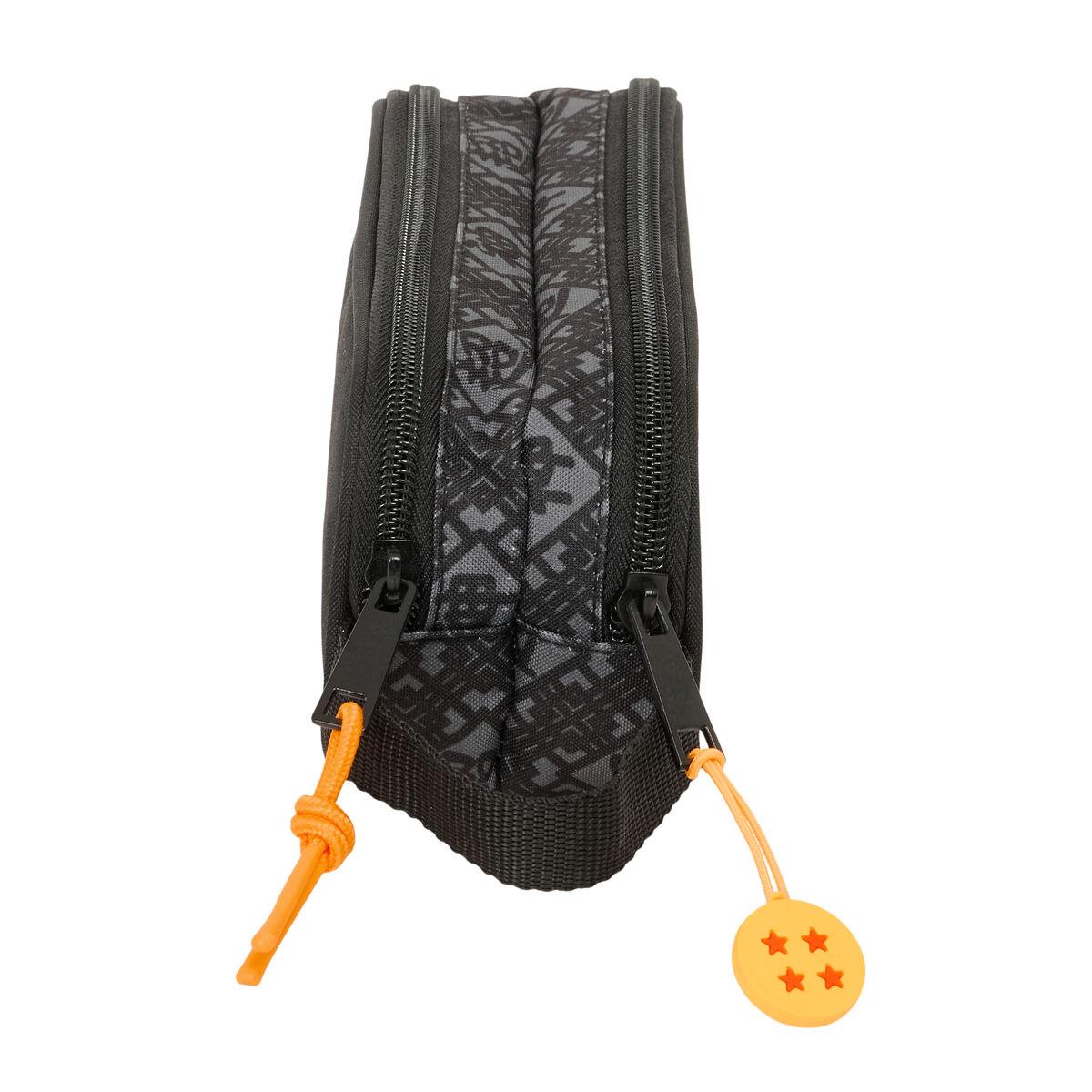 Portatodo Doble Dragon Ball Combat Negro 21 x 8 x 6 cm