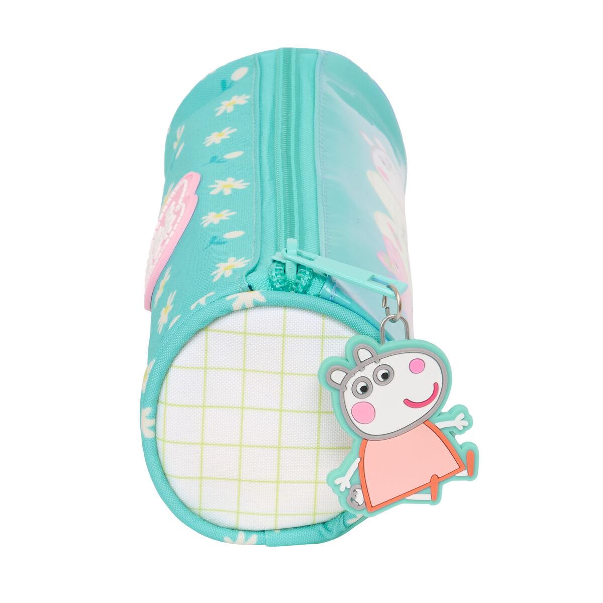Portatodo Peppa Pig Pretty flowers Amarillo Menta 20 x 7 x 7 cm