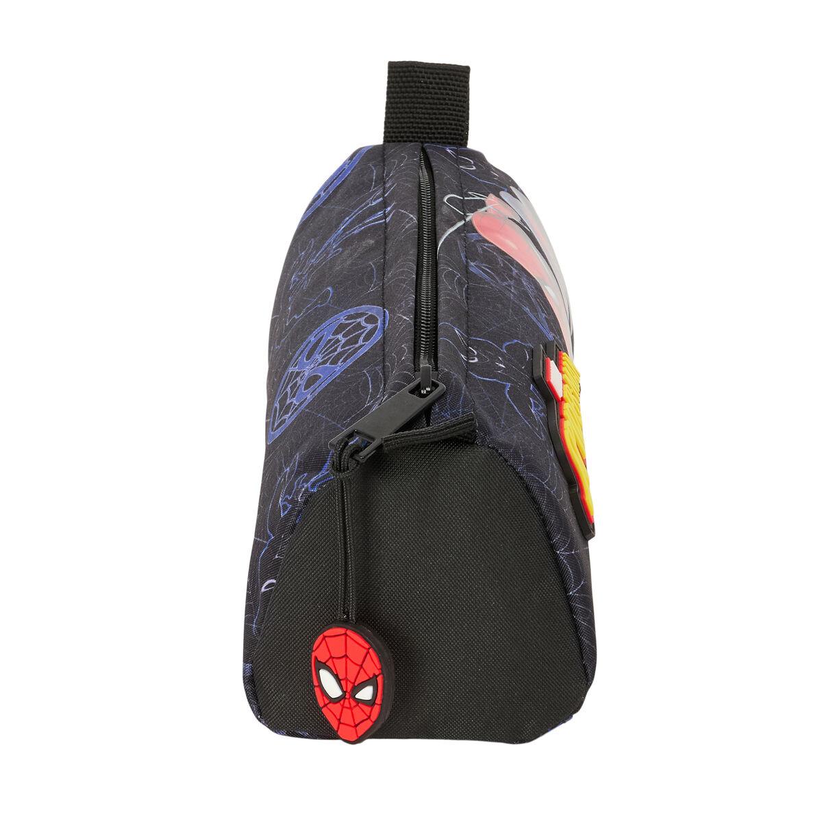 Portatodo Spider-Man Attack Negro 21 x 8 x 7 cm