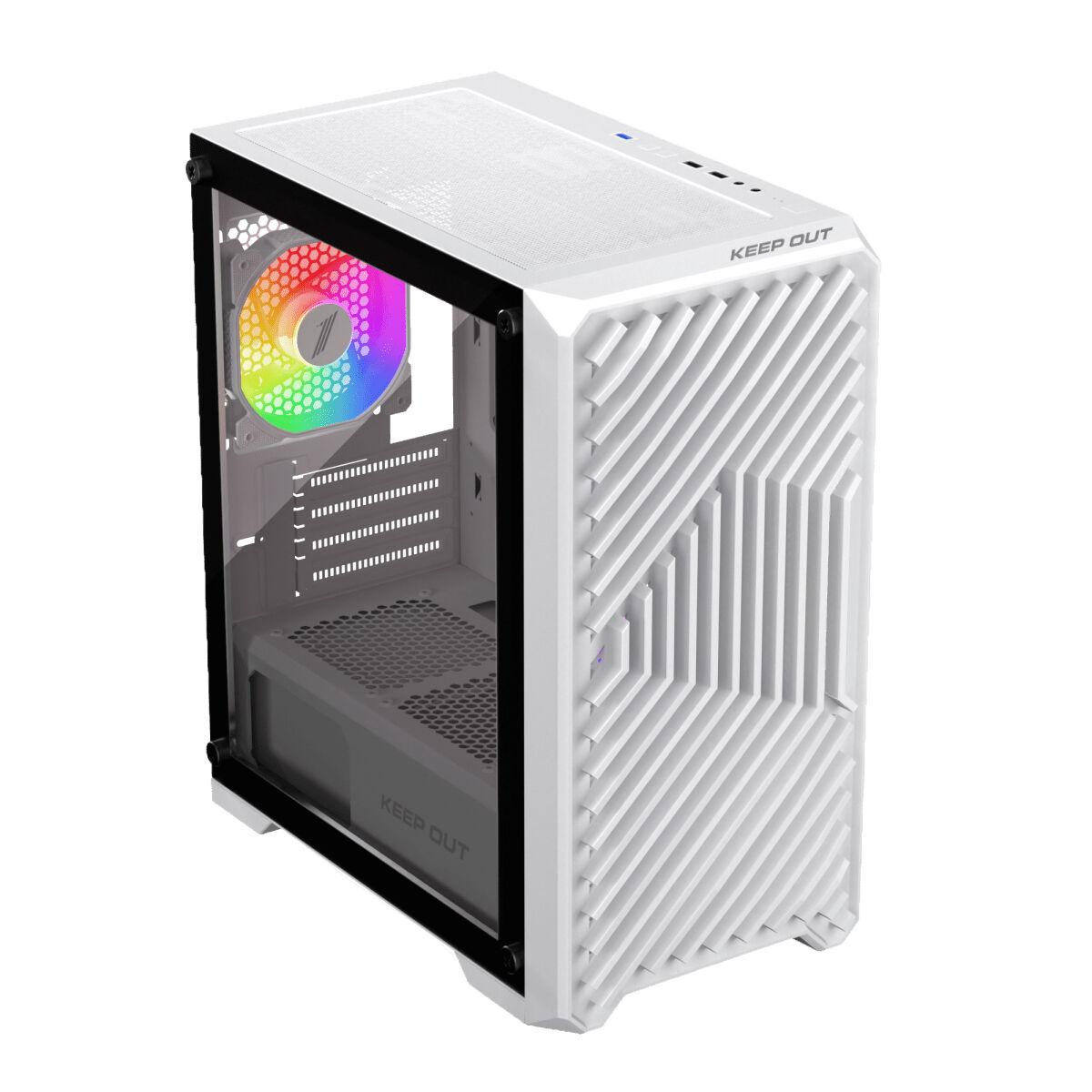 Caja Semitorre ATX KEEP OUT XC-220W Blanco