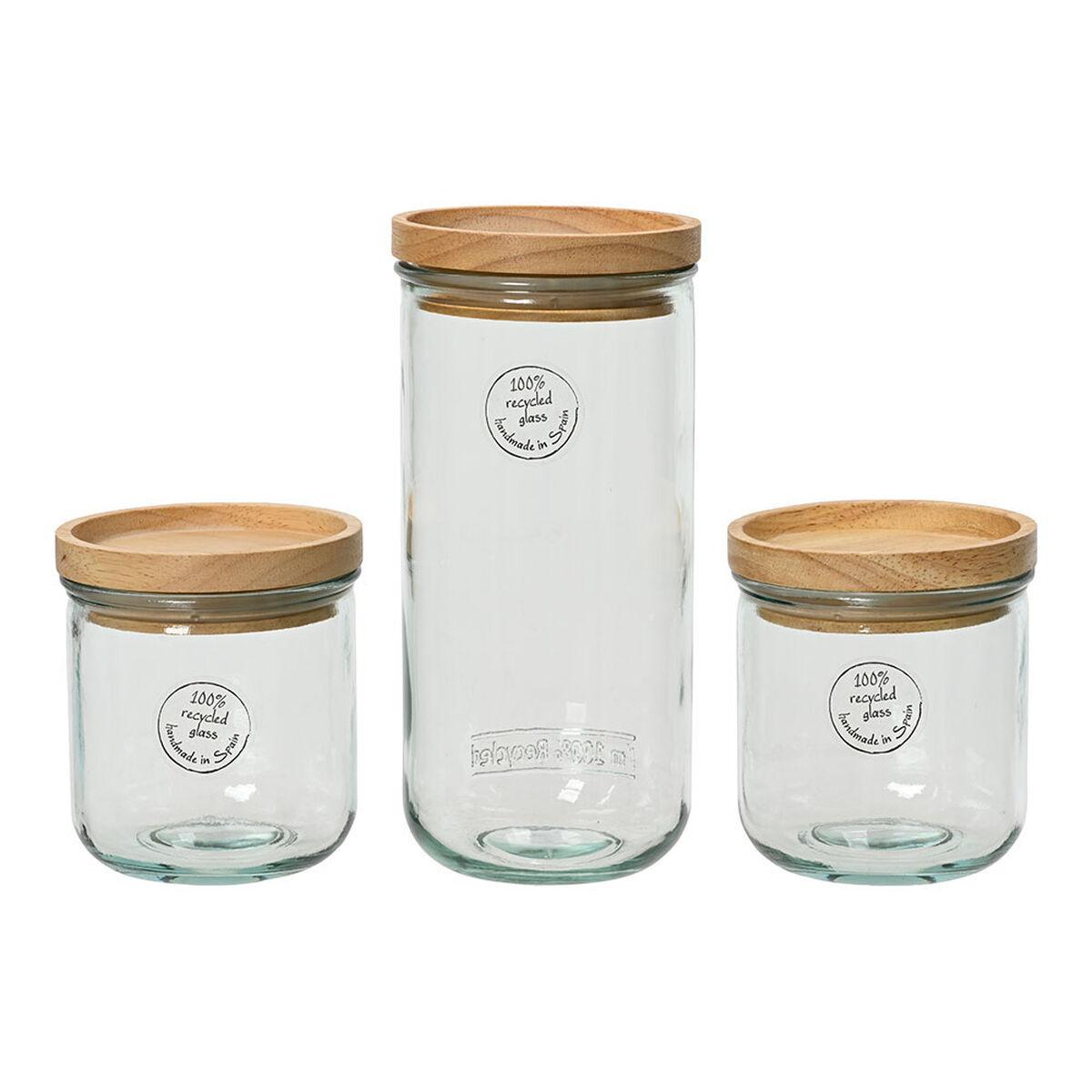 Set de 3 Botes EDM 869702 Transparente