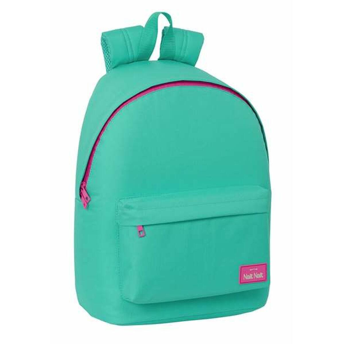 Mochila para Portátil Nait Nait Verde 31 x 41 x 16 cm 14,1