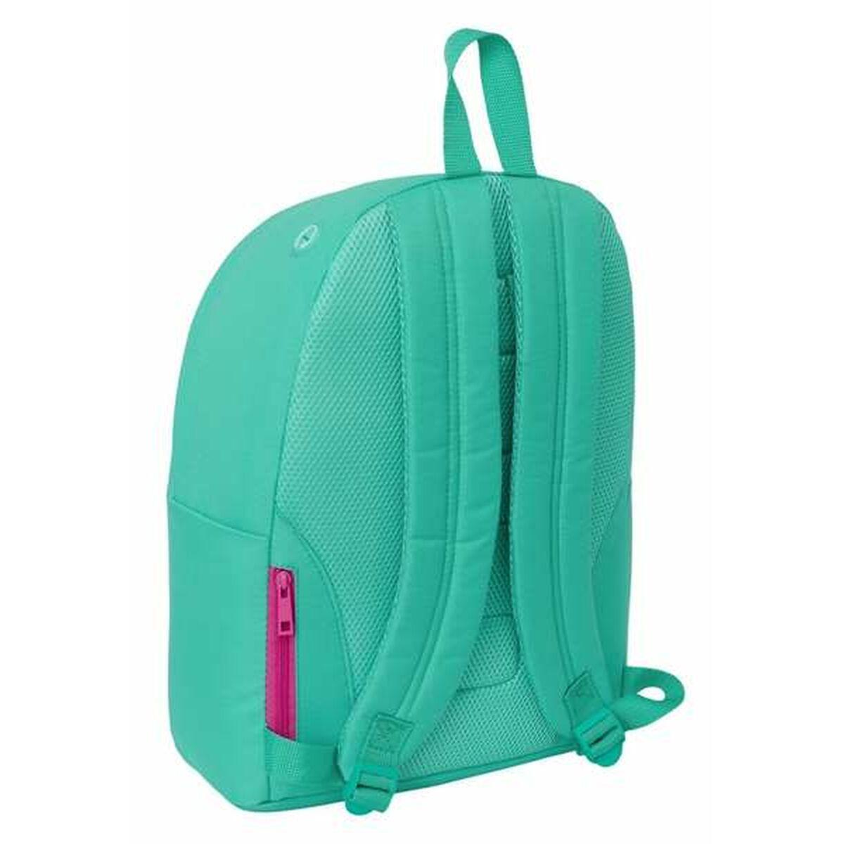Mochila para Portátil Nait Nait Verde 31 x 41 x 16 cm 14,1