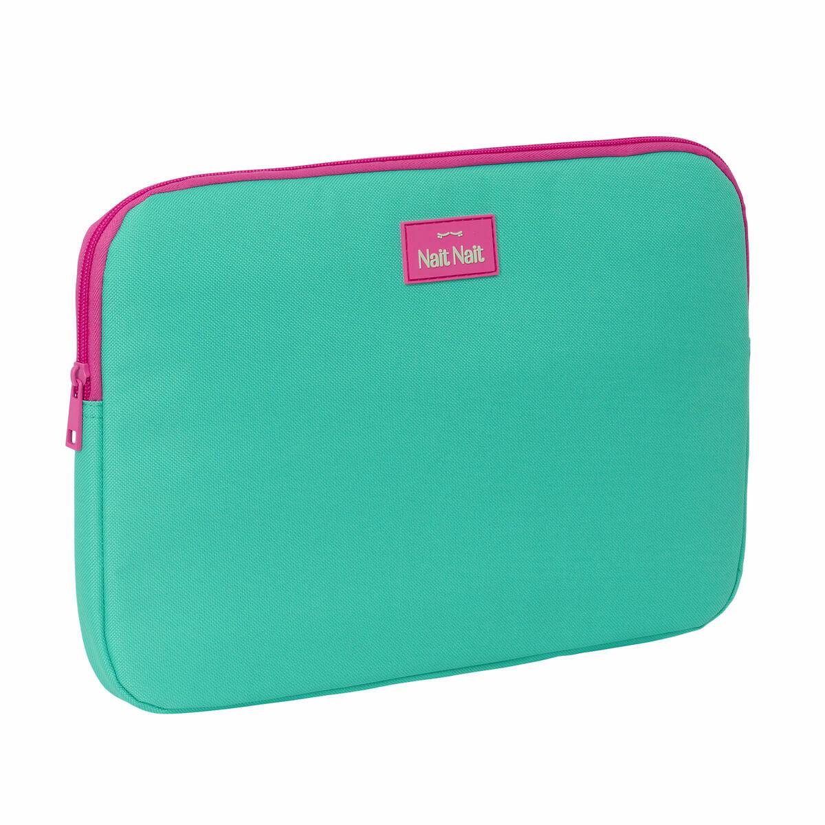 Funda para Portátil Nait Nait Verde 34 x 25 x 2 cm 14