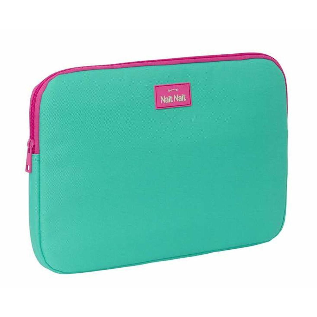 Funda para Portátil Nait Nait Verde 34 x 25 x 2 cm 14